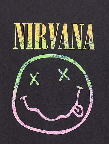 Losvallend T-shirt 'Nirvana'