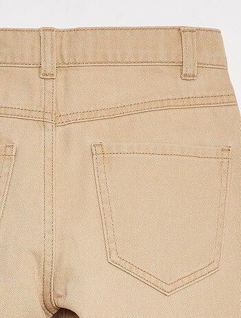 Losvallende bermuda van keperstof