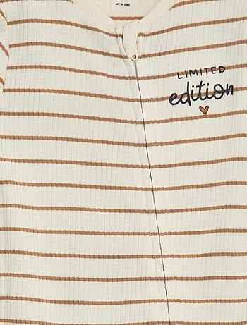 Luchtig slaappakje van ribstof