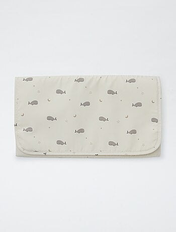 Luiertas met print en verschoonmatje