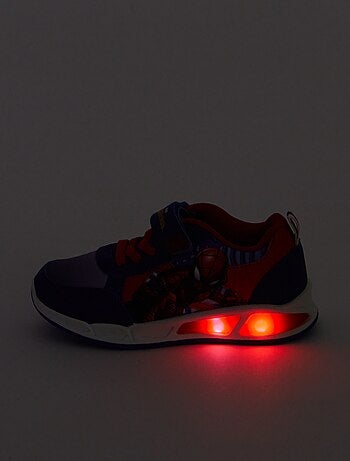 Marvel/Spider Man-sneakers met lichtgevende zolen