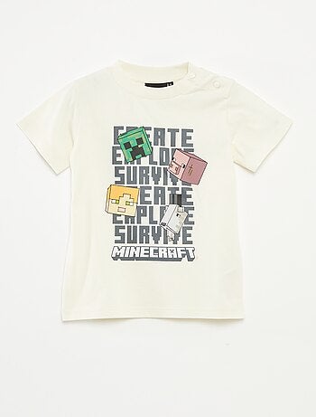 Minecraft-T-shirt met korte mouw - So Easy