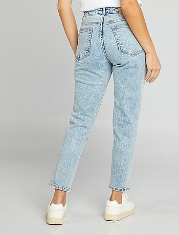 Mom-fit jeans met zeer hoge taille - L28