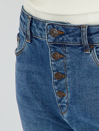 Mom-fit jeans met zeer hoge taille - L32