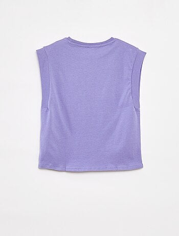 Mouwloos T-shirt - Grafik Edition