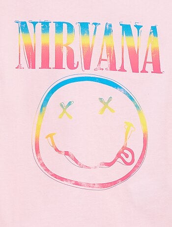 Mouwloos T-shirt 'Nirvana'