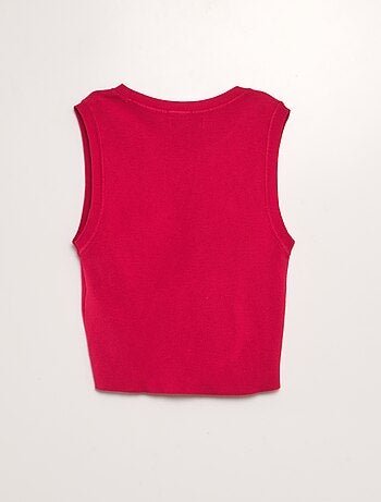 Mouwloos T-shirt