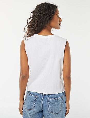 Mouwloos T-shirt 'The Rolling Stones'