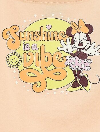 Mouwloos topje met ruchebandjes 'Disney'