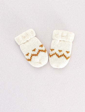 Muts, sjaal en wanten in jacquardstijl - Kiabi