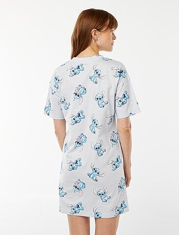 Nachthemd met Stitch-print