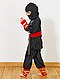     Ninjakostuum met accessoires afbeelding 4
