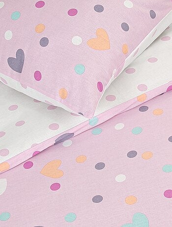 Omkeerbare dekbedset voor 1-persoonsbed