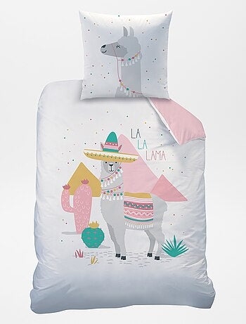 Omkeerbare lakenset voor 1-persoonsbed