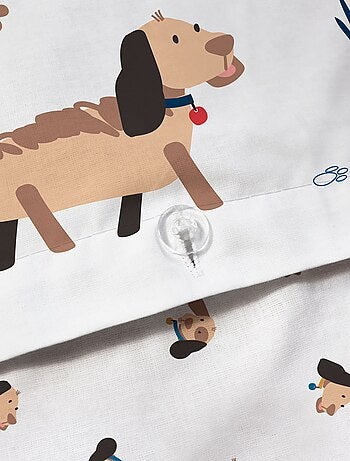 Omkeerbare lakenset voor 1-persoonsbed