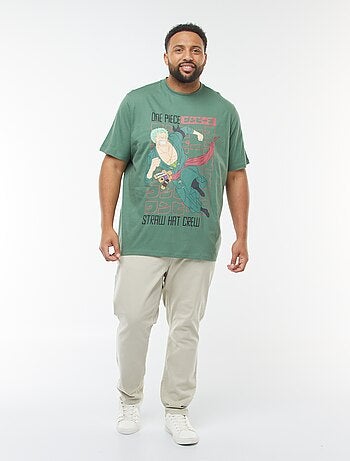 One Piece-T-shirt met korte mouw
