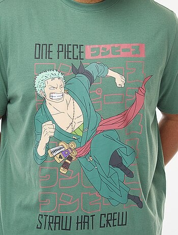 One Piece-T-shirt met korte mouw
