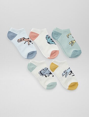 Onzichtbare sokken met print