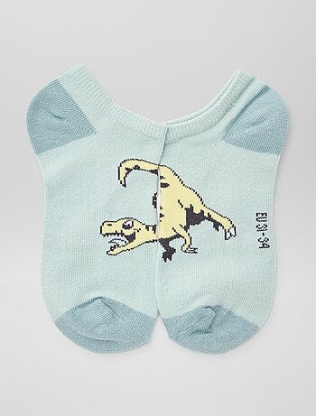 Onzichtbare sokken met print