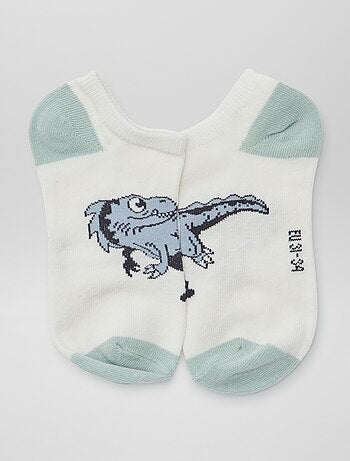 Onzichtbare sokken met print