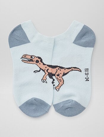 Onzichtbare sokken met print