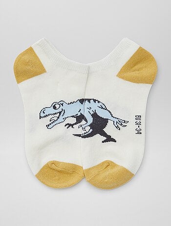 Onzichtbare sokken met print