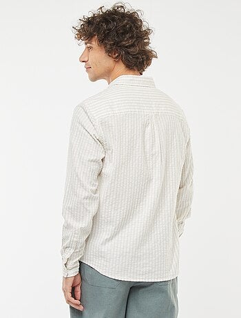 Originele blouse met lange mouw en een comfortabele snit