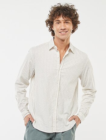 Originele blouse met lange mouw en een comfortabele snit