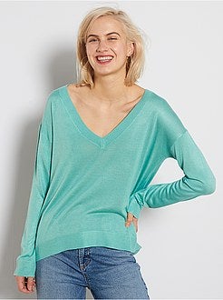 Oversized met een V-hals - Kiabi