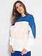     Oversized sweater met colorblock afbeelding 2
