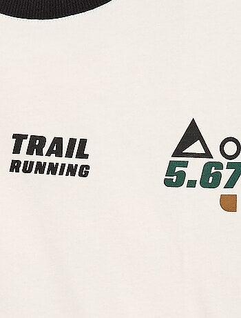 Oversized T-shirt met colourblock