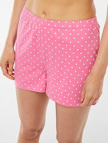 Pyjama - Mouwloze top + short 'Winnie' - 2-delig
