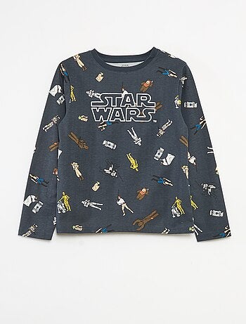 Pyjamasetje van katoenen jerseystof 'Disney' 'Star Wars'