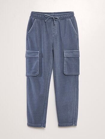 Rechte broek met klepzakjes