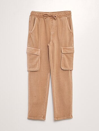 Rechte broek met klepzakjes
