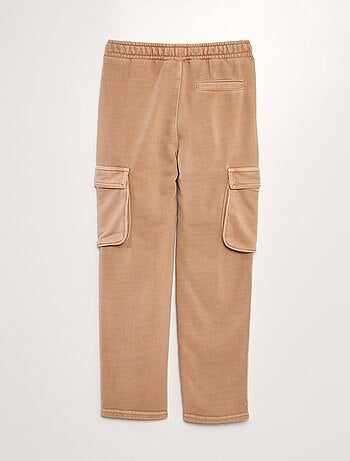 Rechte broek met klepzakjes