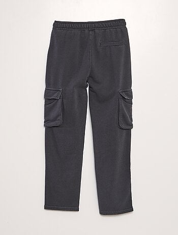 Rechte broek met klepzakjes