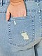     Rechte jeans met versleten plekken afbeelding 6
