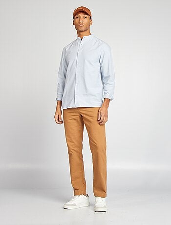 Rechte/regular fit chino