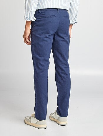 Rechte/regular fit chino