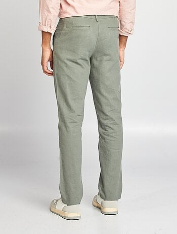 Rechte/regular fit chino