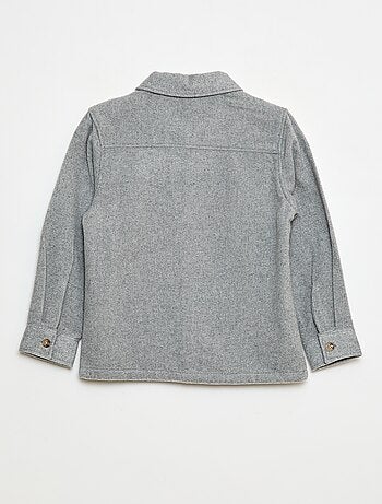 Regular-fit flanellen overhemd