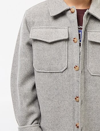 Regular-fit flanellen overhemd