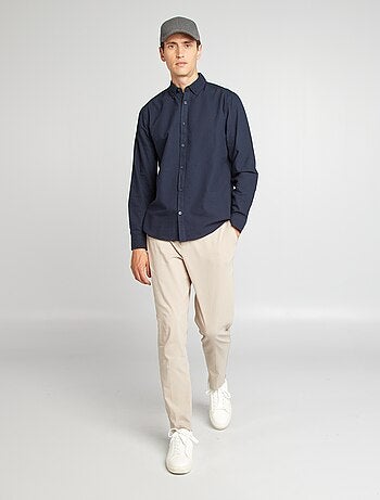 Regular-fit hemd van oxfordkatoen