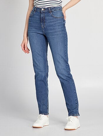 Regular-fit jeans met hoge taille 38/28L