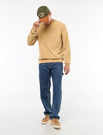 Regular-fit trui met fantasiepatroontje