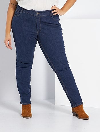 Regular jeans van stretch denim, lengte 75 cm - Kiabi