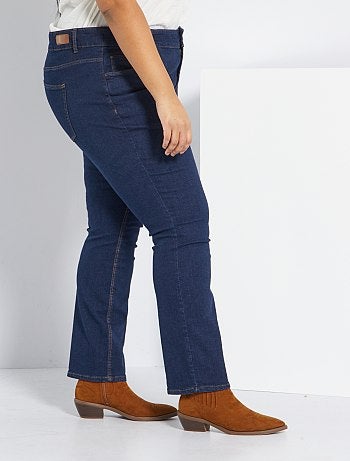 Regular jeans van stretch denim, lengte 75 cm - Kiabi
