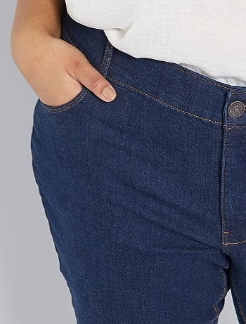 Regular jeans van stretch denim, lengte 75 cm - Kiabi