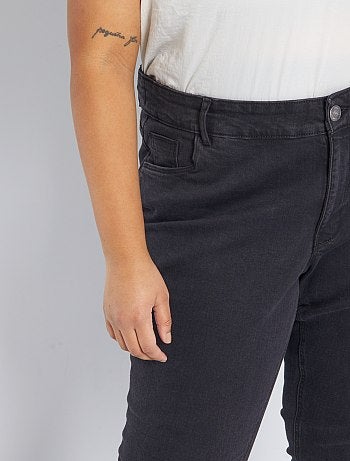 Regular jeans van stretch denim, lengte 82 cm - Kiabi